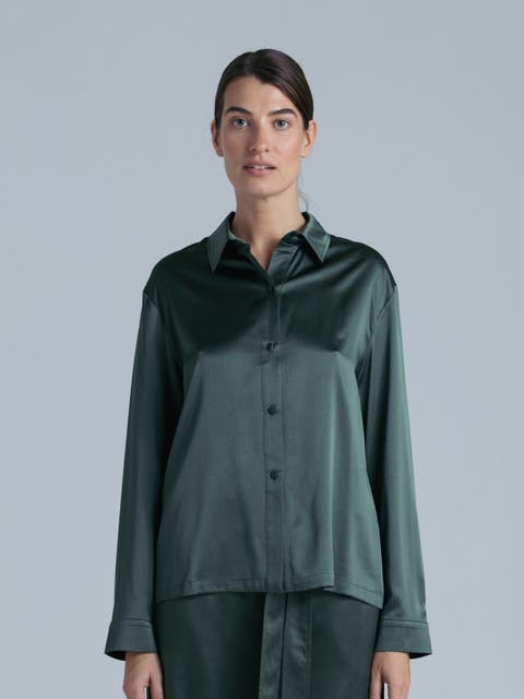 Silk Long Sleeve Shirt