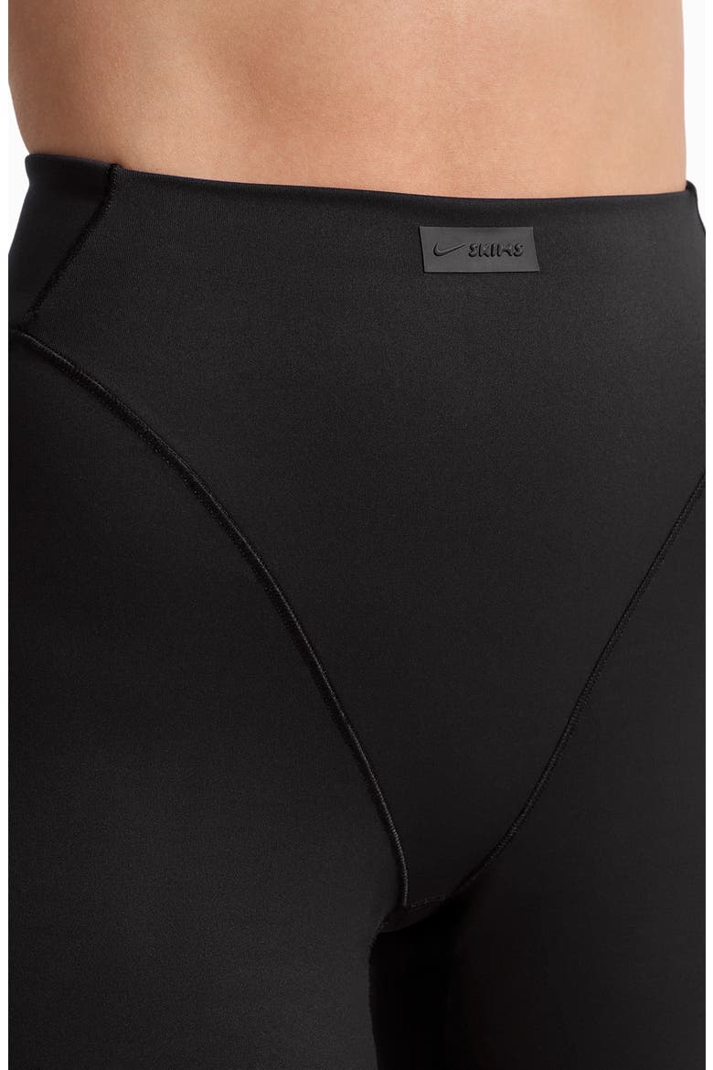 V-Panel Crop Leggings, Alternate, color, OBSIDIAN