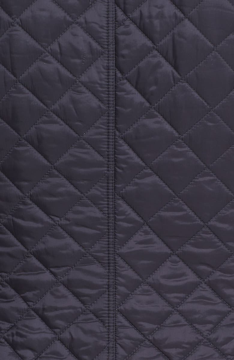 Burberry Brit 'Kencott' Patch Pocket Quilted Coat, Alternate, color, 