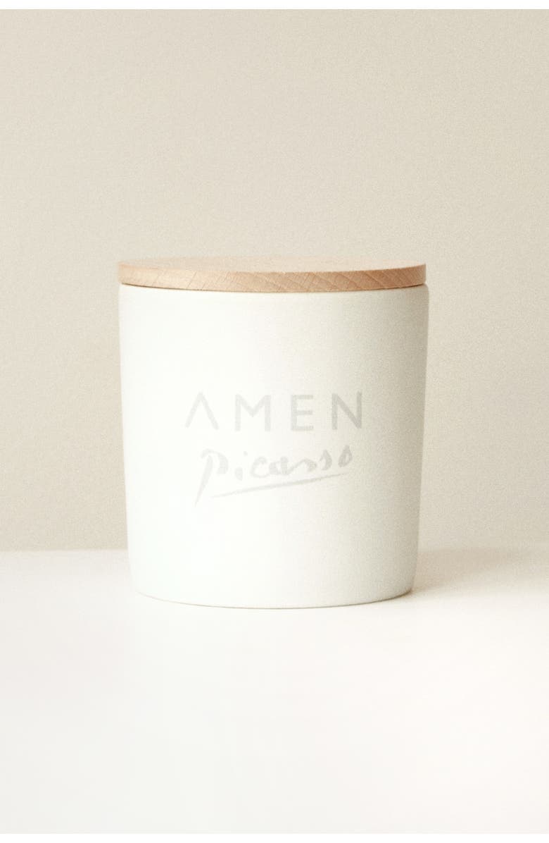 Amen Picasso Figure Candle, Alternate, color, Figue
