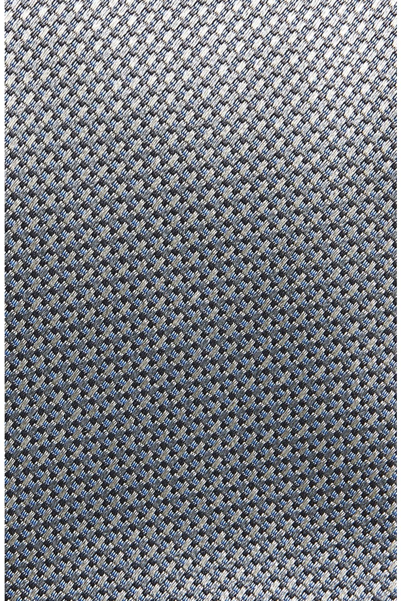 Jacquard Silk Tie, Alternate, color, GRAY
