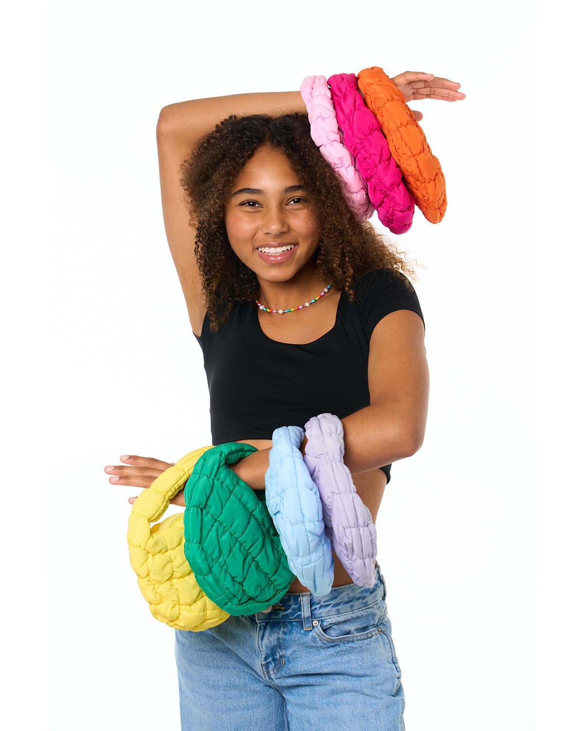 Malibu Sugar Mini nylon bag, Alternate, color, Black