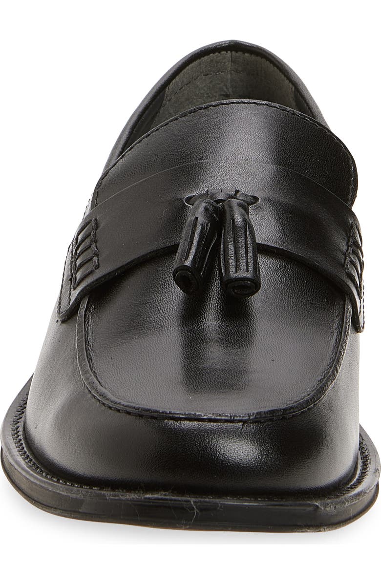 Steve Madden Daimon Tassel Loafer, Alternate, color, Black