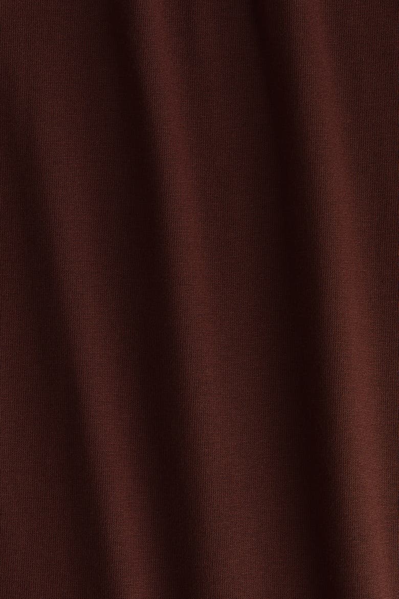 Long T-shirt Dress, Alternate, color, Brown
