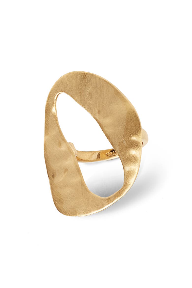 Rue Mini Ring, Main, color, BRUSHED BRASS