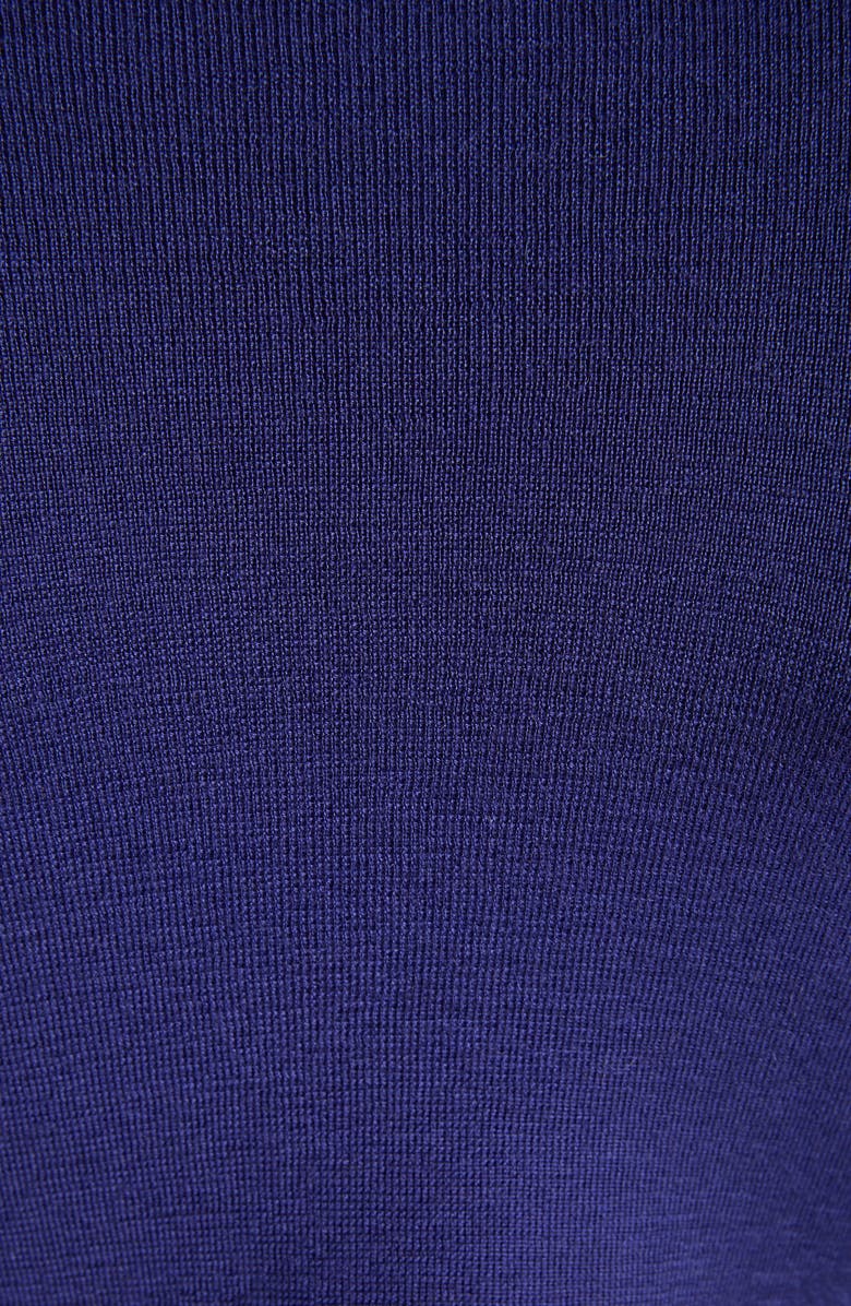 TOM FORD Fitted Long Sleeve Cashmere Crop Sweater, Alternate, color, Quarz Blue