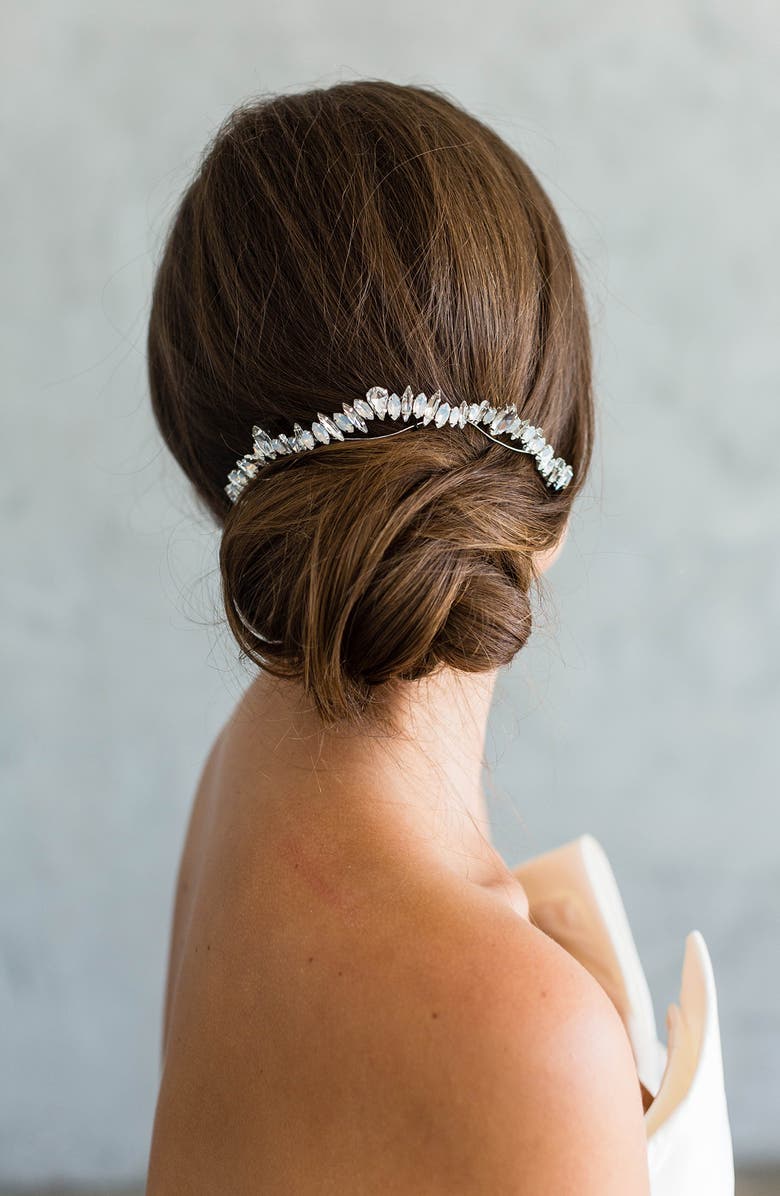 Brides & Hairpins Delphina Crown, Alternate, color, 