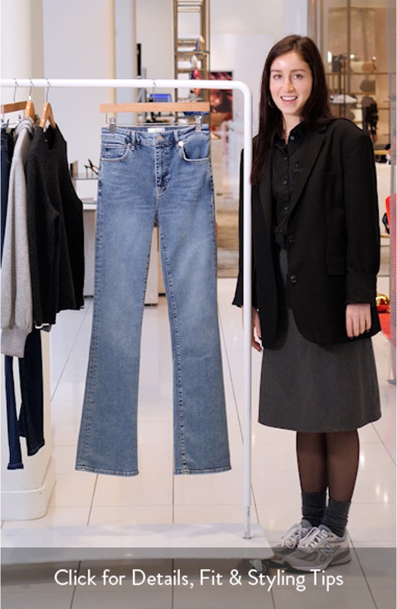 The Reboot High Waist Bootcut Jeans, sales video thumbnail