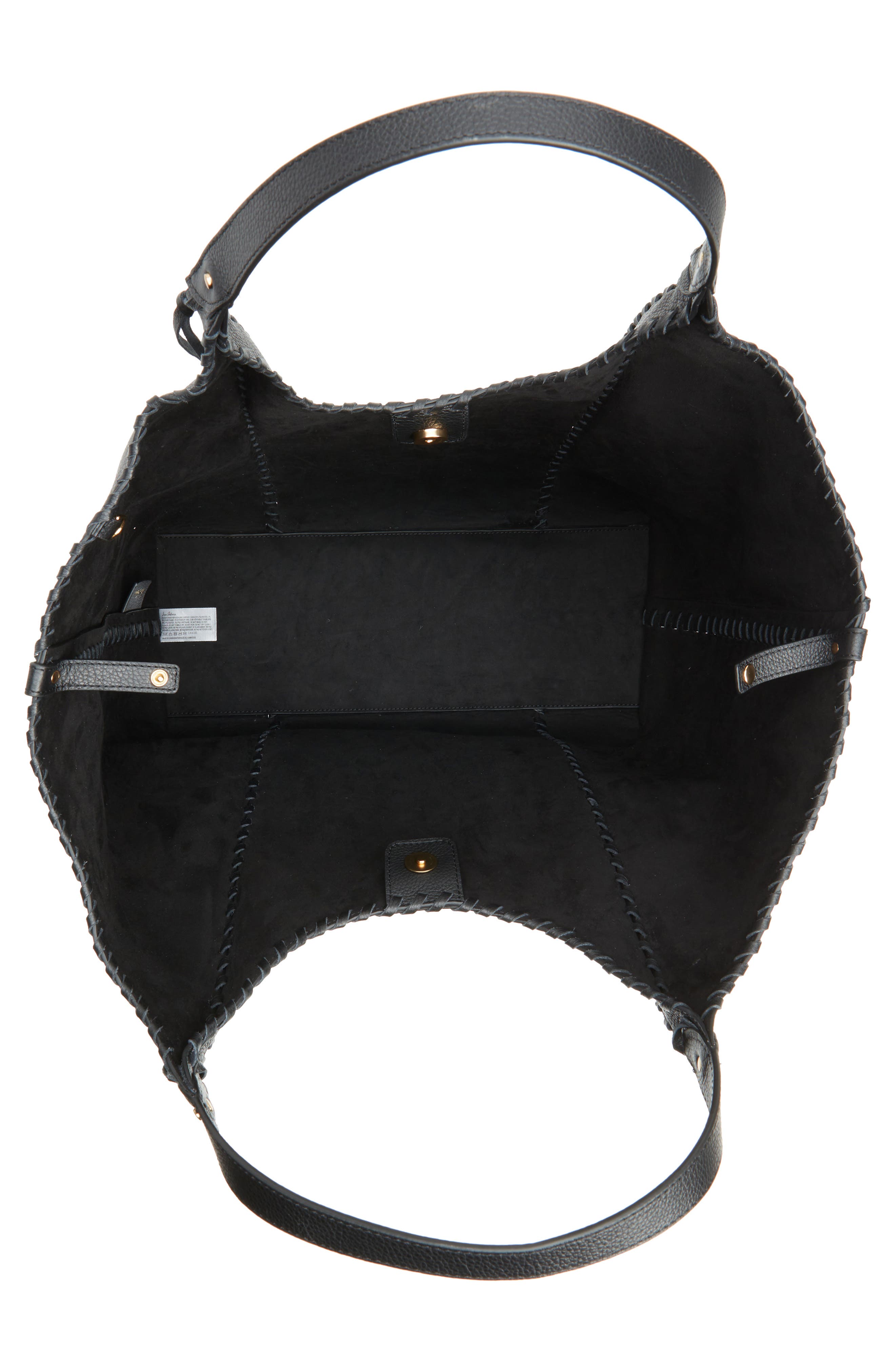 Sam Edelman Sylvia Whipstitch Expandable Leather Tote, Alternate, color, 