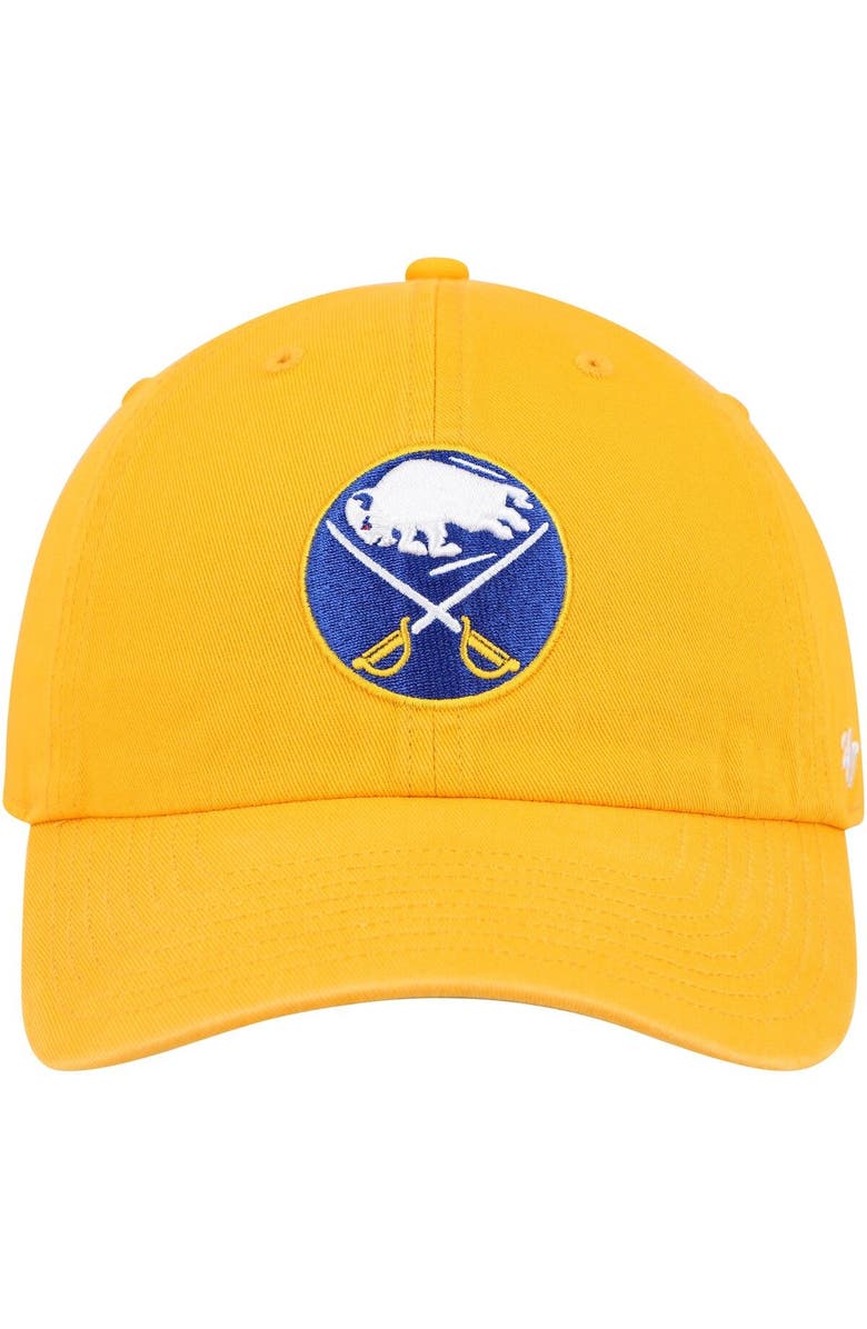 '47 Men's '47 Gold Buffalo Sabres Clean Up Adjustable Hat, Alternate, color, Gold