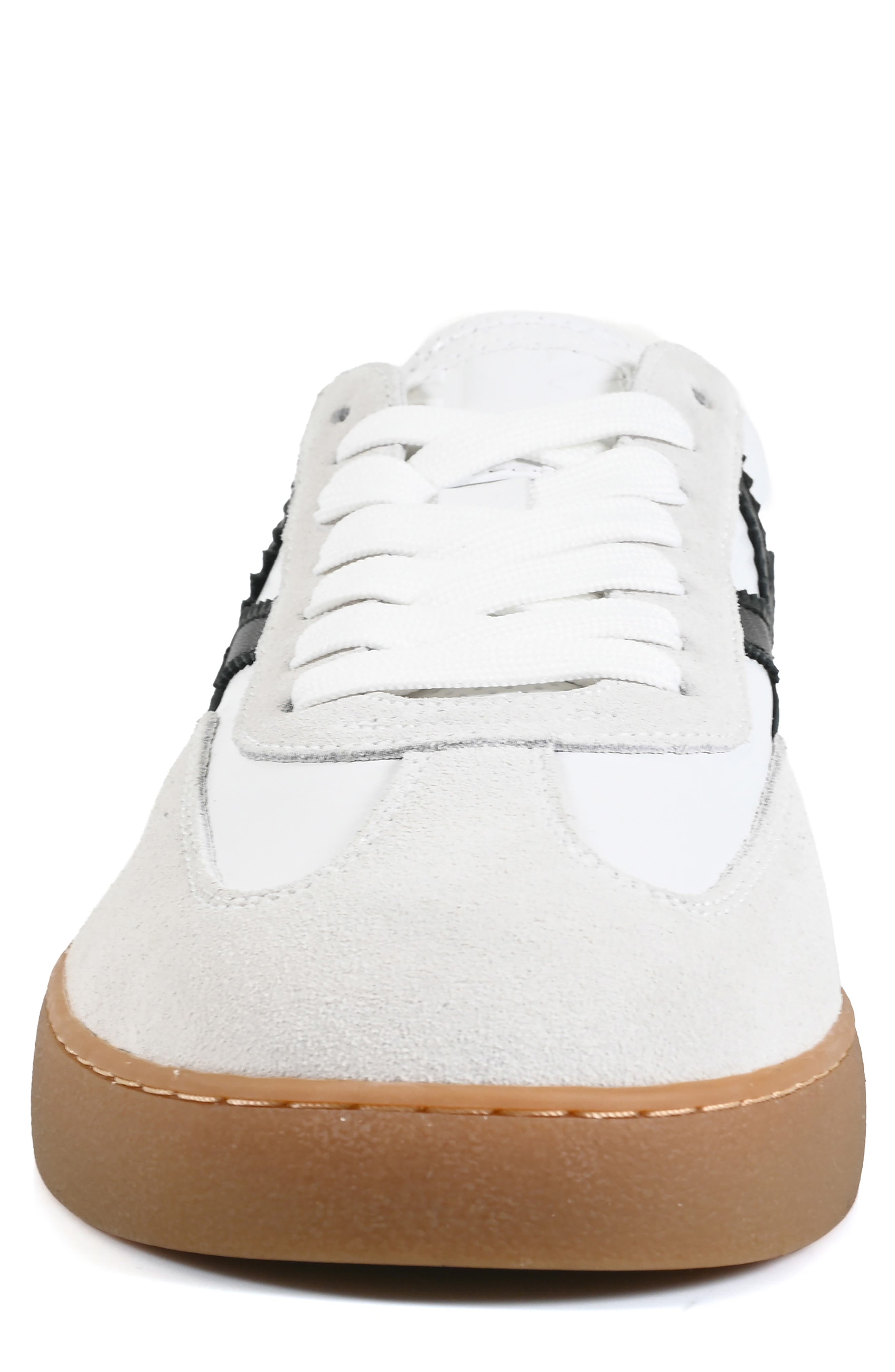 Low Top Sneakers, Alternate, color, WHITE/ BLACK