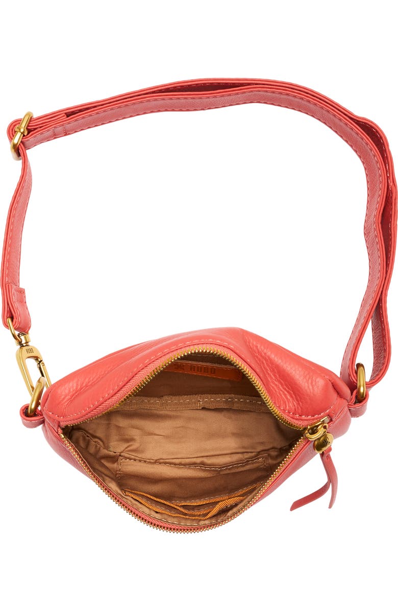 HOBO Fern Leather Belt Bag, Alternate, color, Red Clay