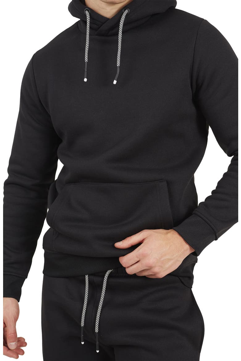 Hoodie and Jogger Set, Alternate, color, Black