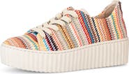 Gabor Woven Platform Sneaker