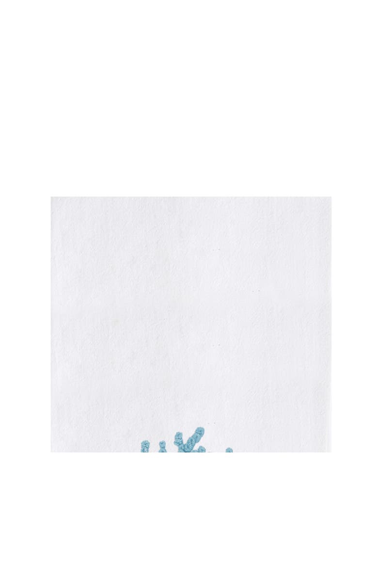 C&F Home Blue Coral 100% Cotton Flour Sack Dishtowel, Alternate, color, Blue