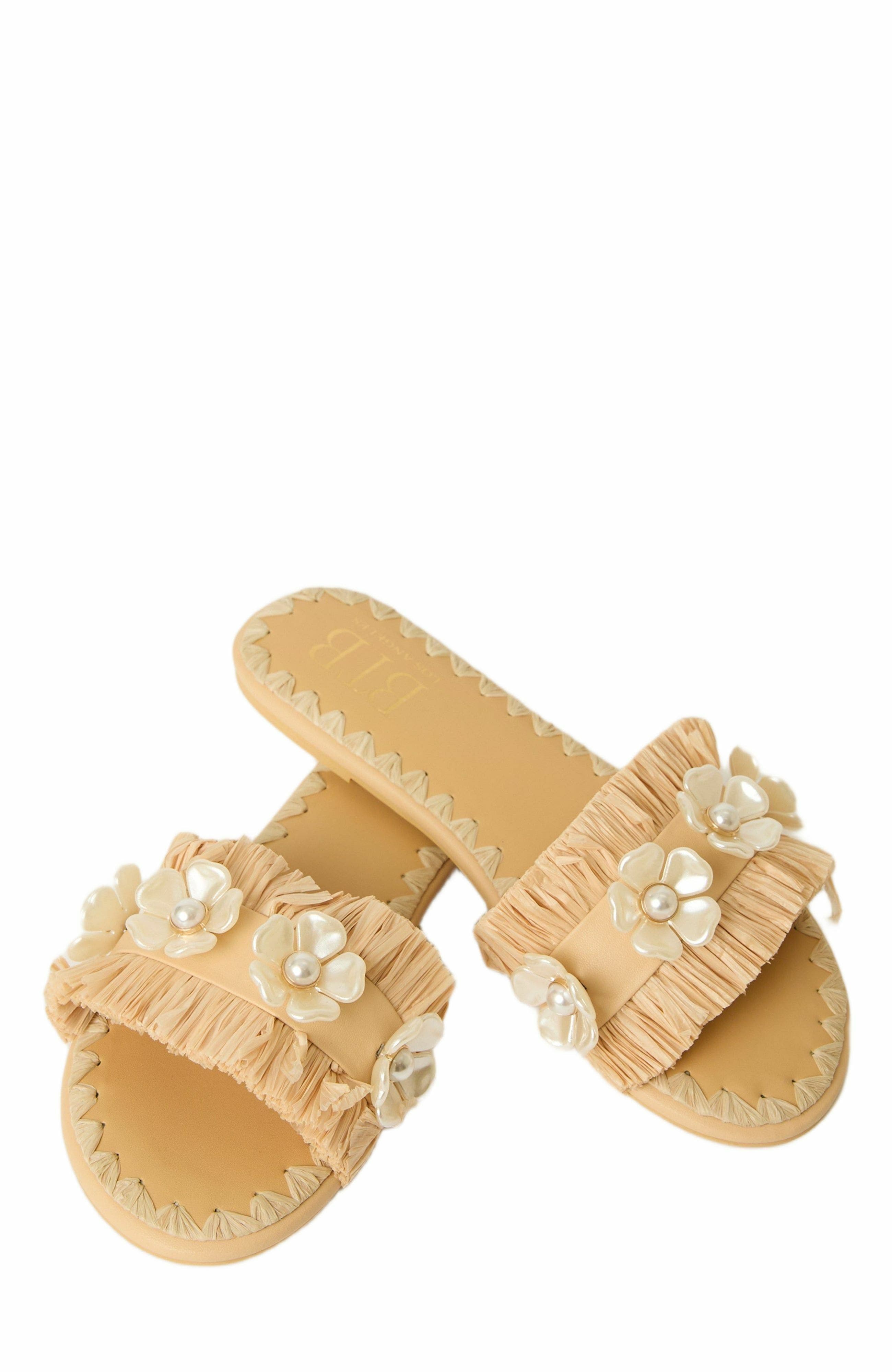 BTB Los Angeles BALI FLORAL SLIDE, Alternate, color, 