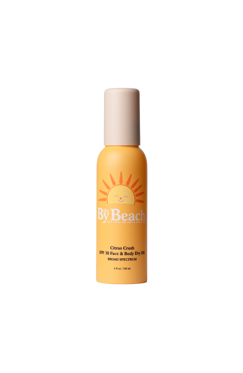By the Beach Suncare Citrus Crush SPF30 Dry Oil 4oz, Main, color, Orange