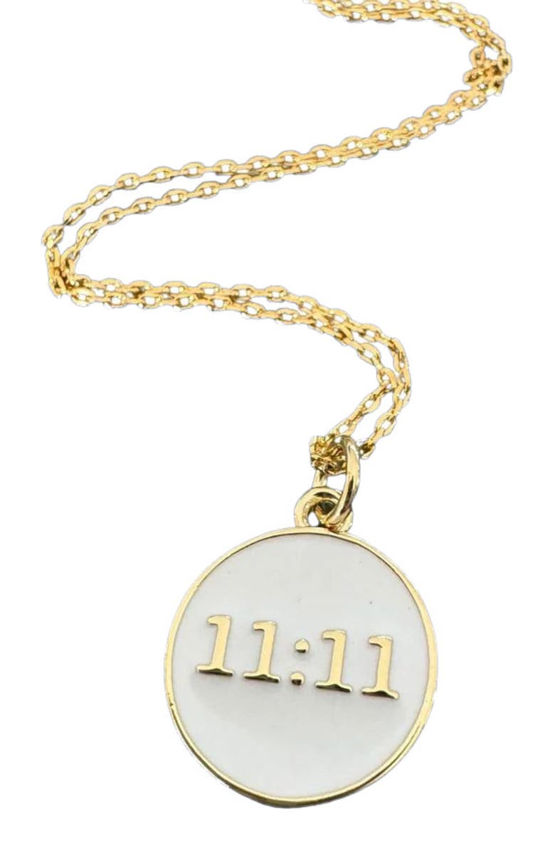 Erin McDermott Jewelry 1111 Good Luck Charm Necklace, Main, color, 