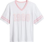 GOLDEN HOUR 1998 Appliqué Cotton Graphic T-Shirt