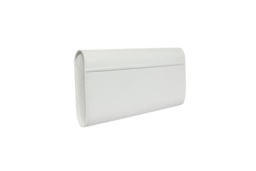 Perrin Paris Zaha Hadid Loop Clutch In White
