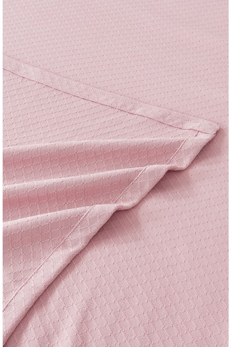 Egyptian Cotton Blanket, Alternate, color, TEA ROSE