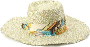 kurt-geiger-london-straw-sun-hat-with-floral-print-satin-band