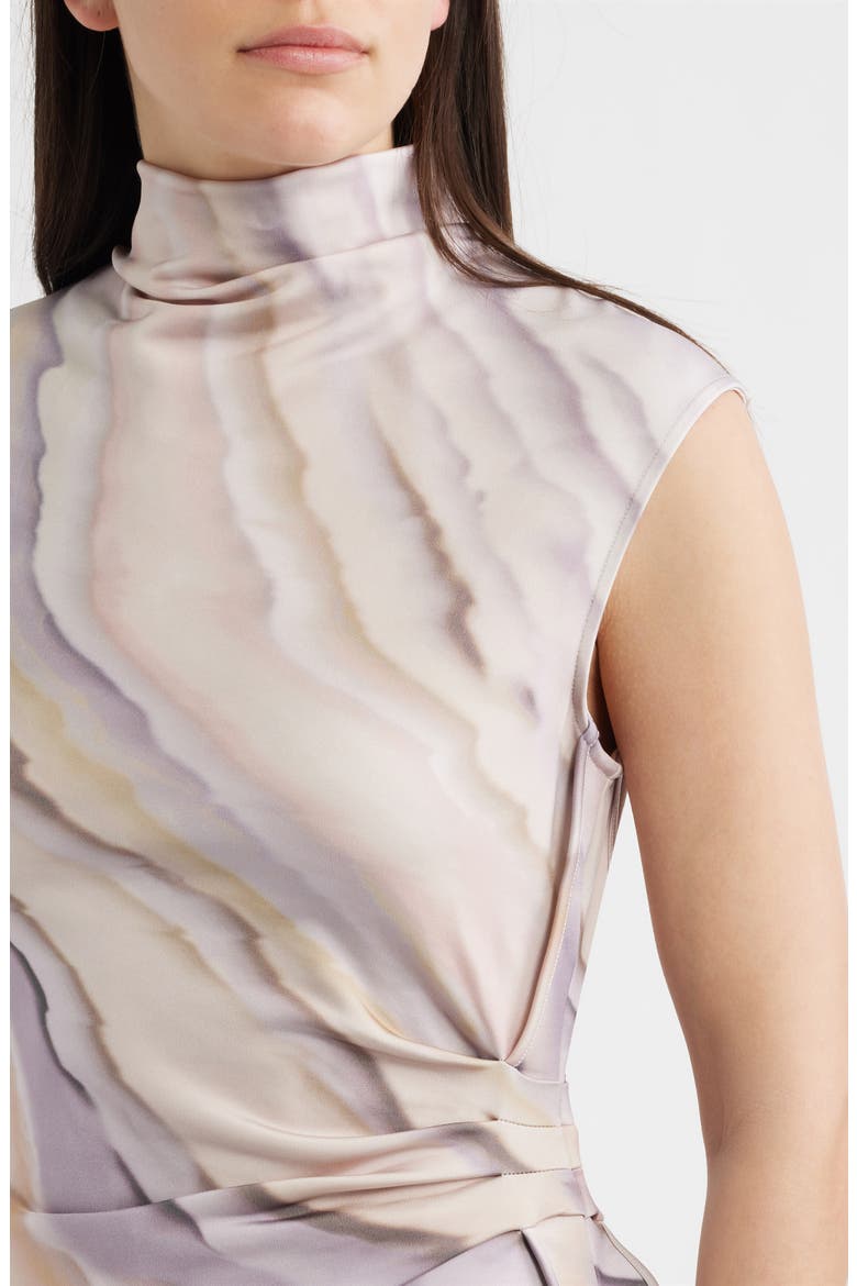 Erocis Print Sleeveless Top, Alternate, color, LAVENDER TIDE PRINT