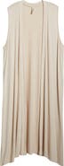 24seven Comfort Apparel Open Front Long Vest