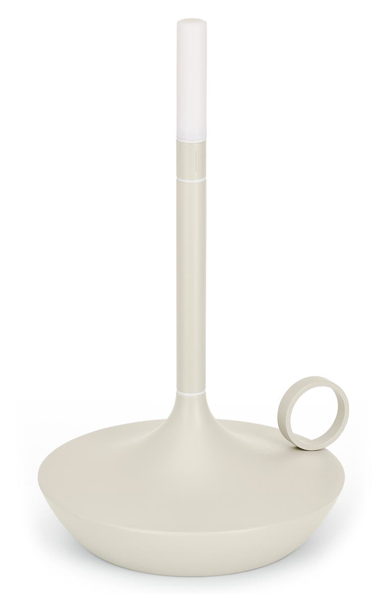 Wick by Graypants Wick Short Rechargeable Table Light, Main, color, Mist Gray