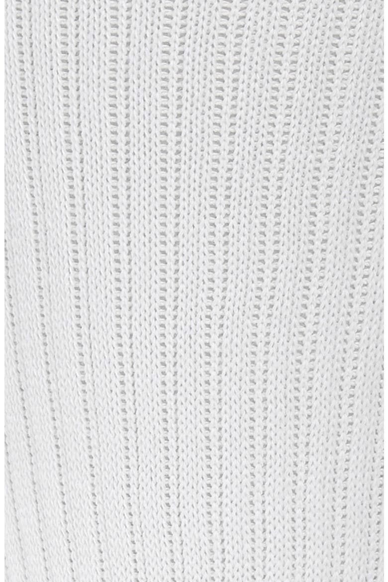 Solid Calf Socks, Alternate, color, WHITE