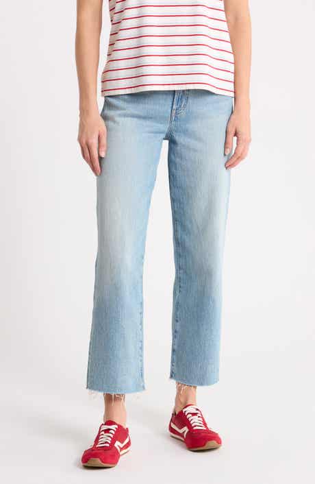 Perfect Vintage Wide Leg Stretch Crop Jeans