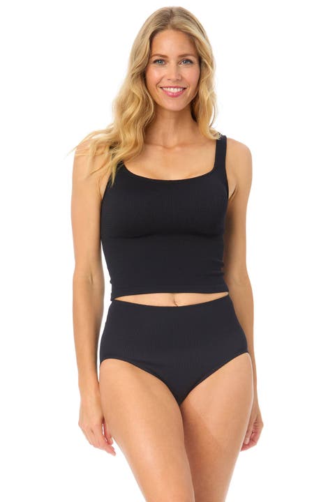 Women's One Size Fits Most Tankini Swim Top