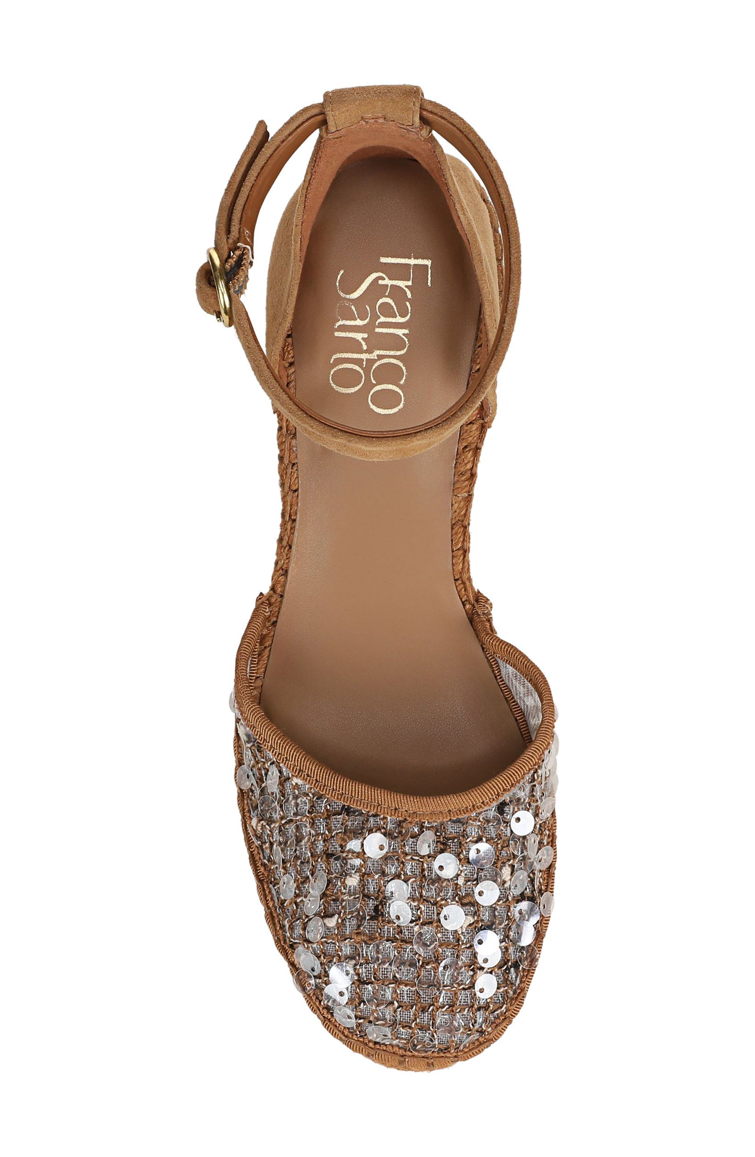 Idalia Espadrille Wedge, Alternate, color, BROWN