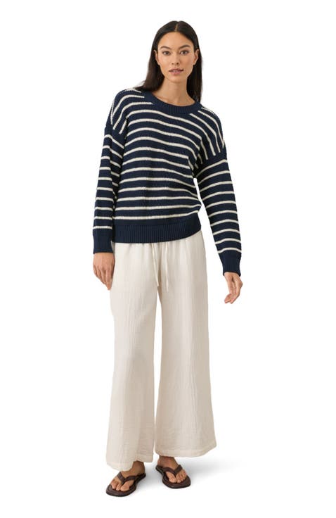 Organic Cotton Shoreline Pullover Sweater