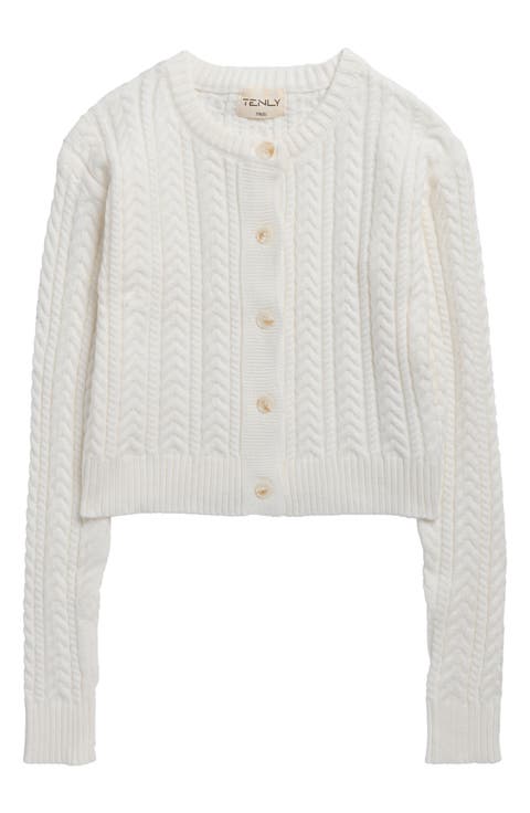 Kids' Cable Knit Cardigan