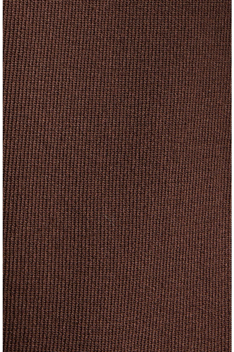 Malibu Open Front Cardigan, Alternate, color, DARK CHOCOLATE