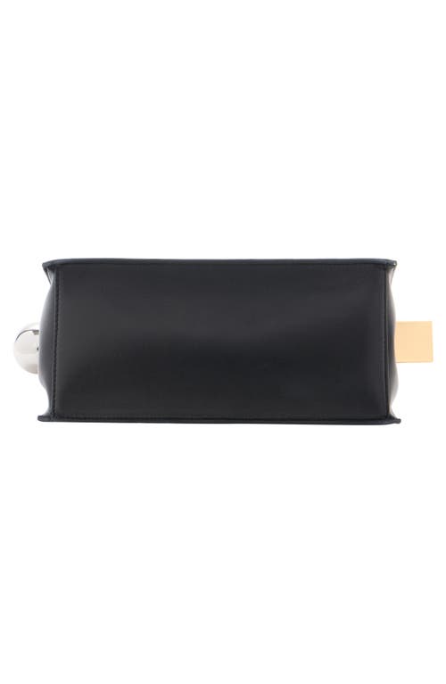 Jacquemus Black La Pochette Rond Carr Clutch In Black