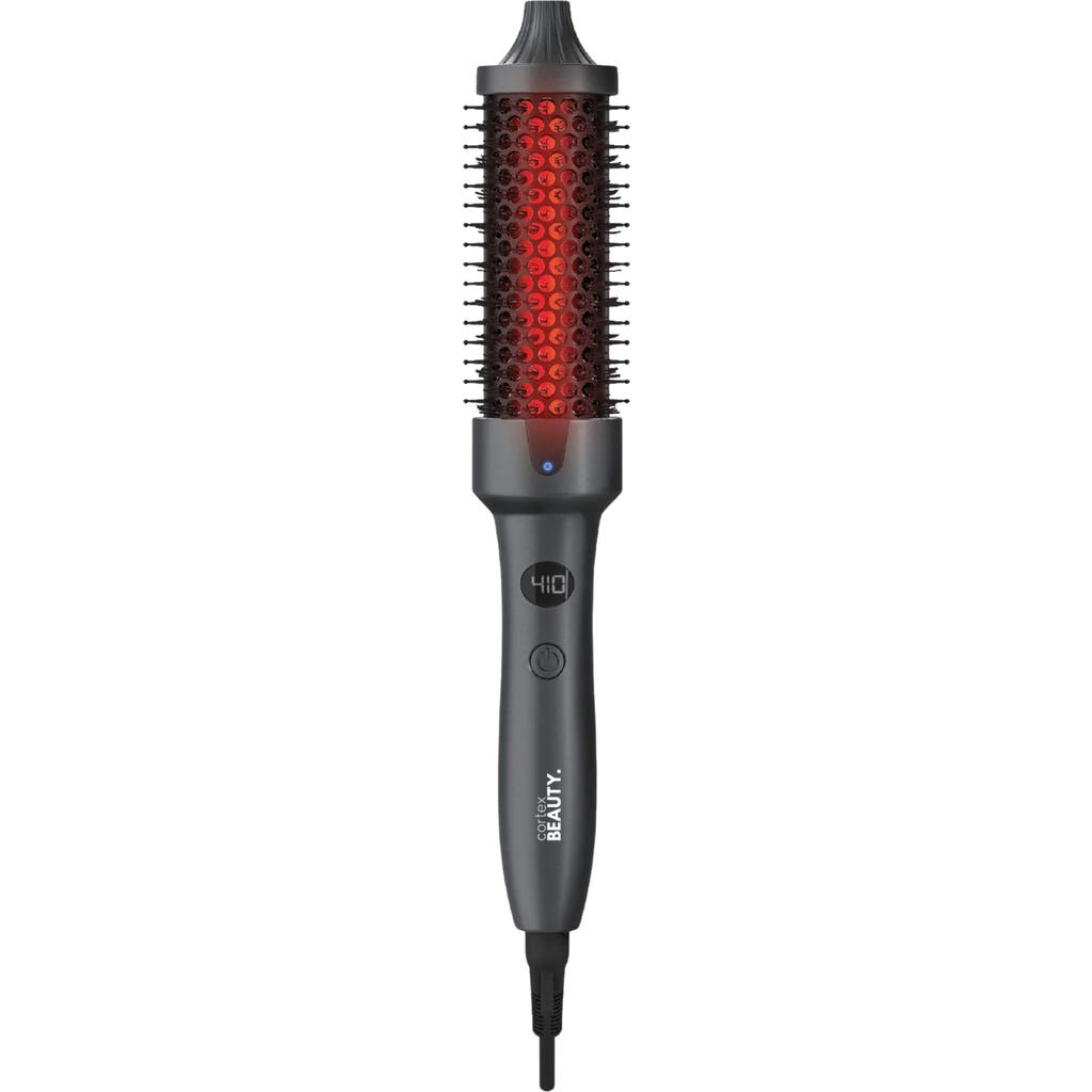 Cortex Beauty 1.5-inch Digital Infrared & Ionic Thermal Styling Brush In Gray