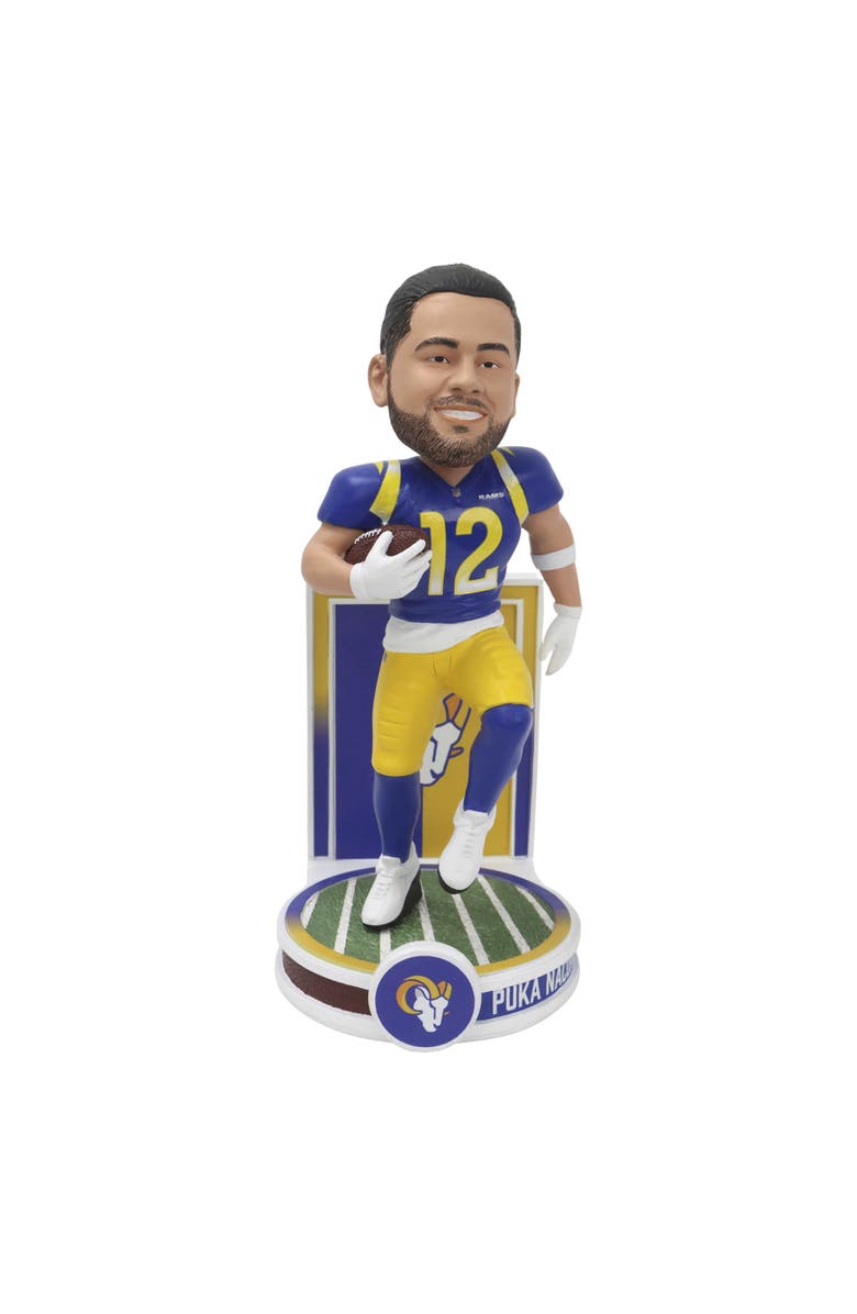 FOCO Puka Nacua (Los Angeles Rams) Banner Series NFL Bobblehead, Main, color, Multi-Color