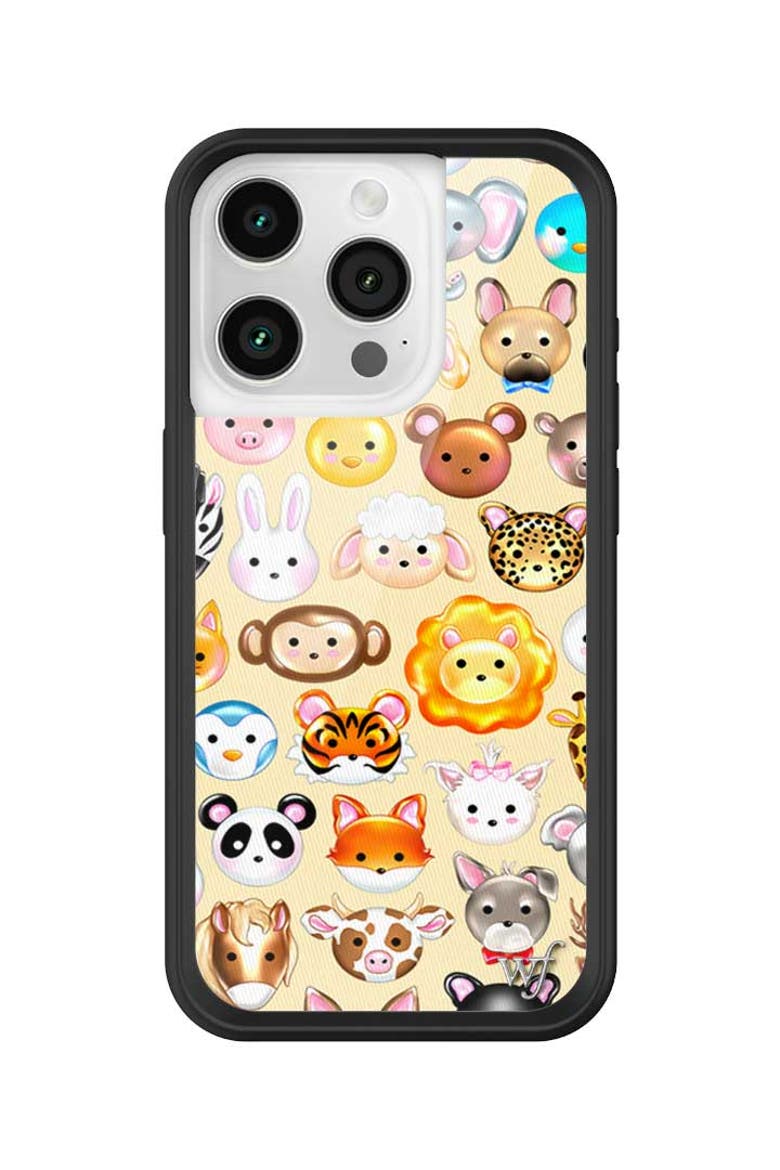 Animal Kingdom iPhone Case, Main, color, Yellow