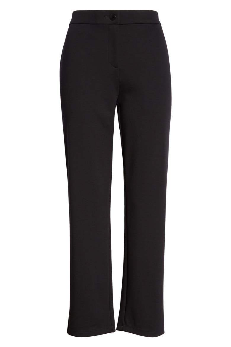 Slouchy Tencel® Lyocell Blend Ankle Pants, Alternate, color, BLACK