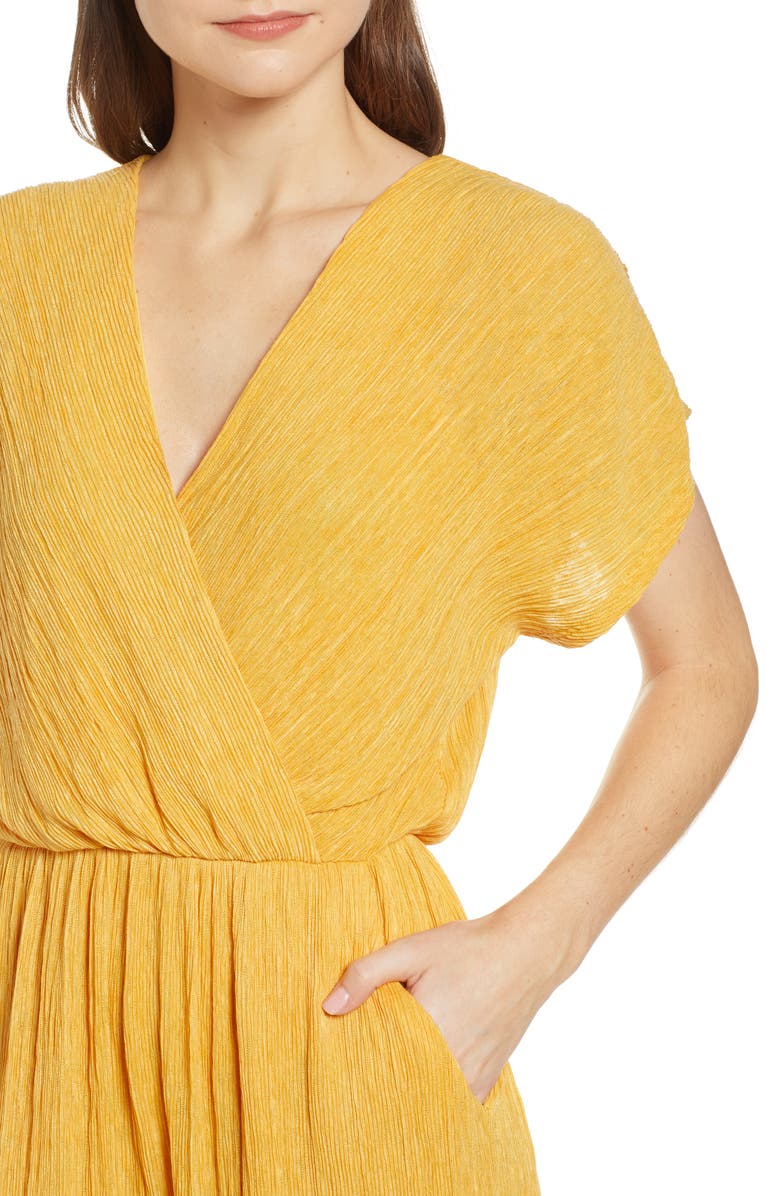 All in Favor Textured Jumpsuit, Alternate, color,
