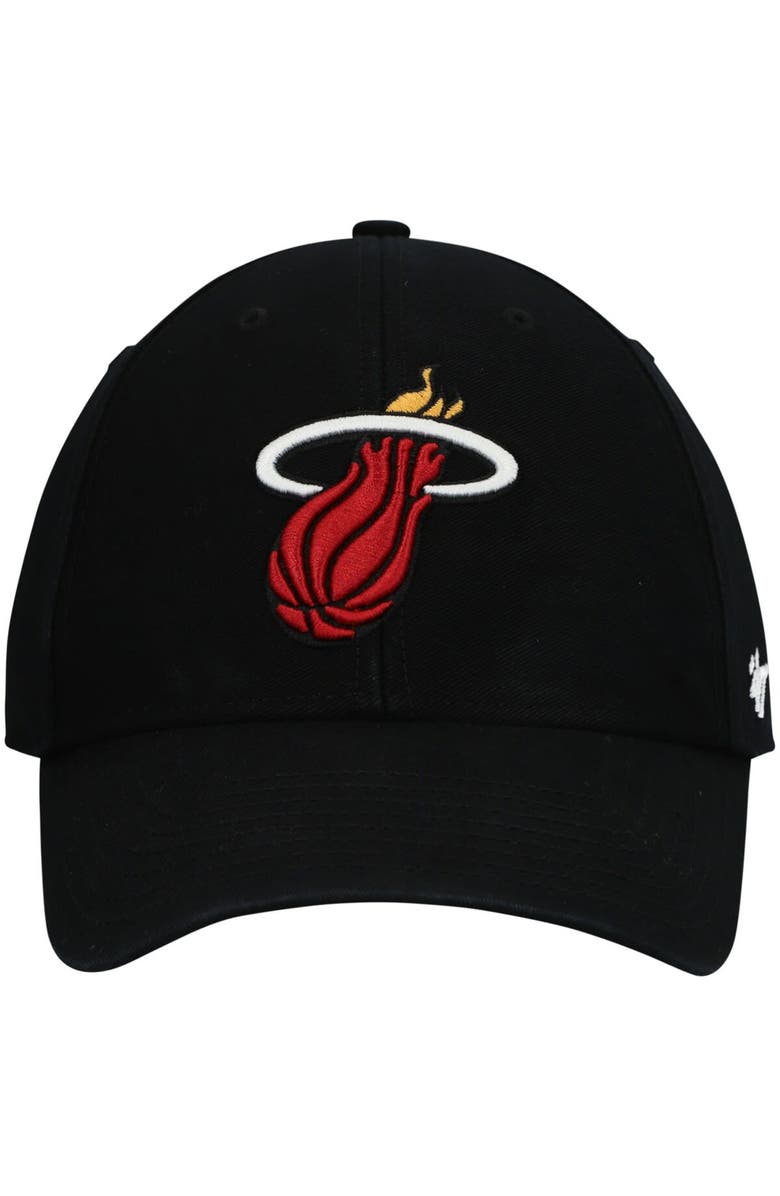 '47 Men's '47 Black Miami Heat MVP Legend Adjustable Hat, Alternate, color, 