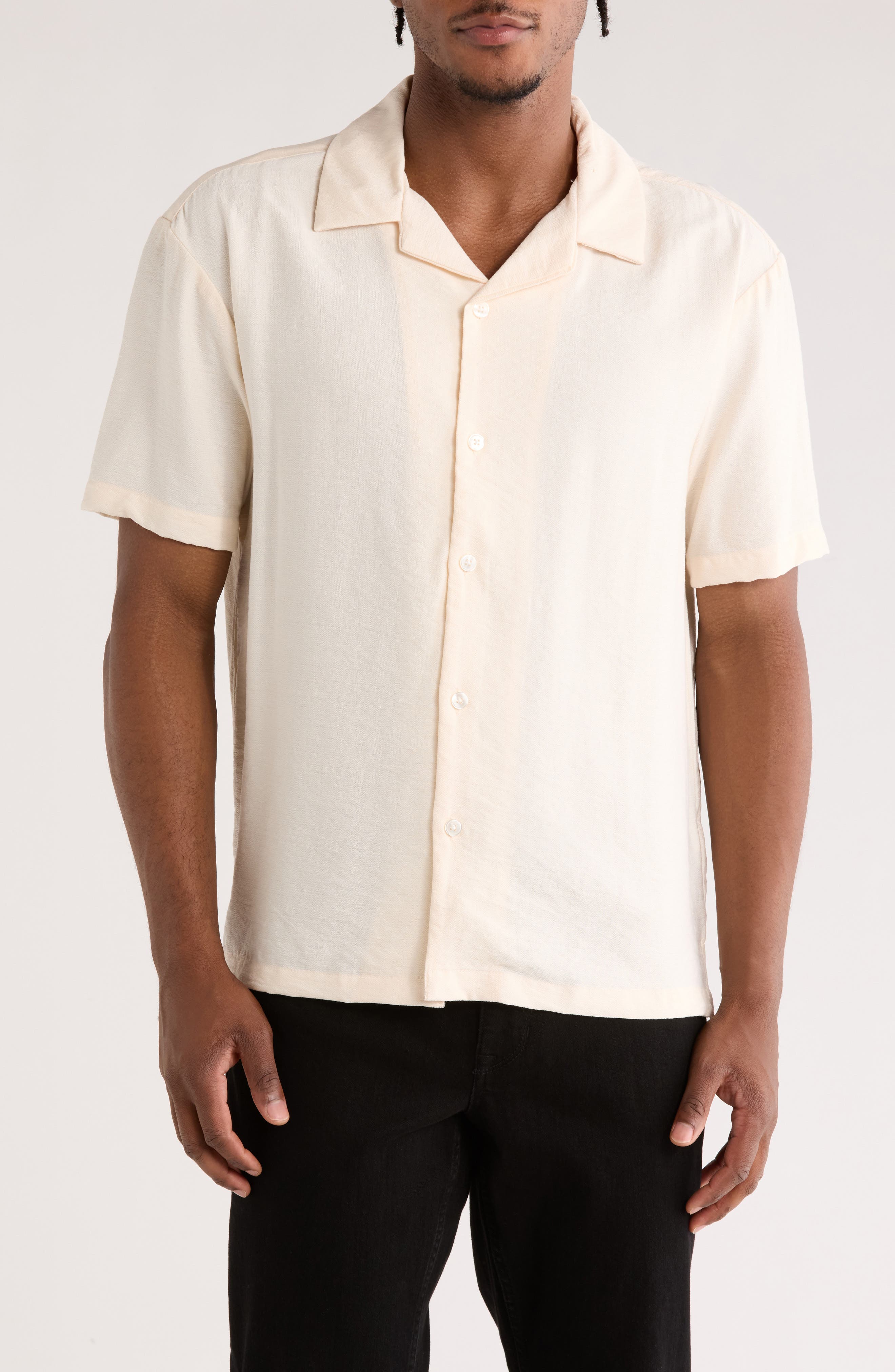 Cactus Man Relaxed Fit Camp Shirt