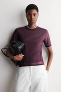 COS Layered Knitted T-Shirt