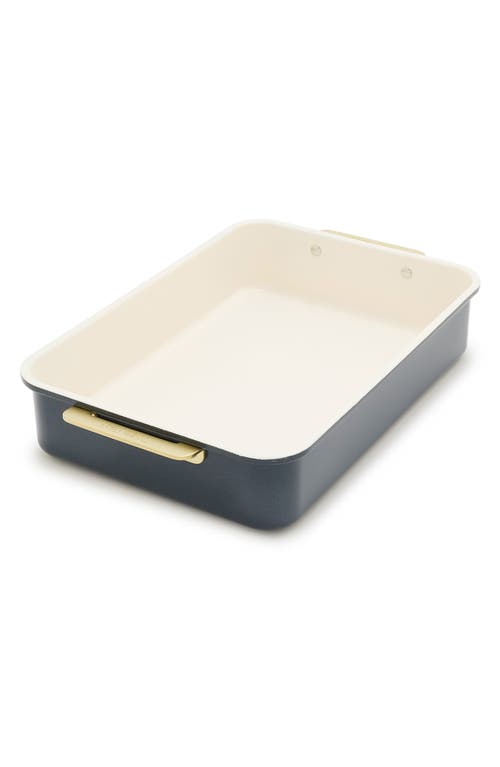 Greenpan Reserve Healthy Ceramic Nonstick Bakeware Rectangular Cake Pan In Gray