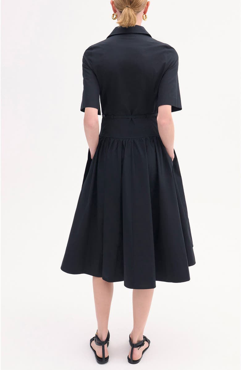 CO Short Sleeve Belted Dress, Alternate, color, 