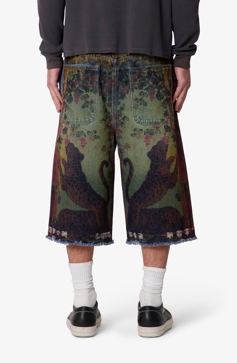 mnml Ultra Baggy Denim Shorts, Alternate, color,