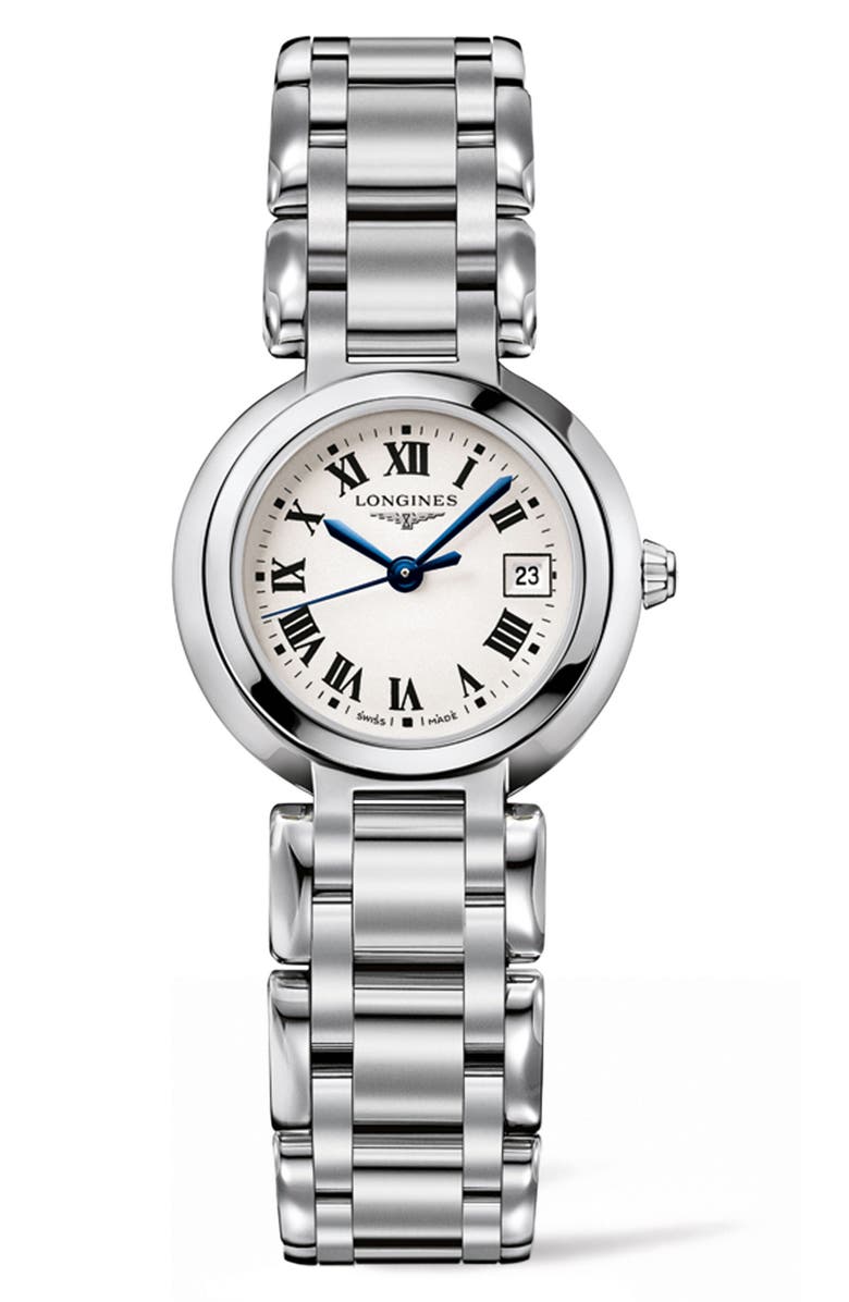 Longines PrimaLuna Bracelet Watch, 26.5mm, Main, color, 