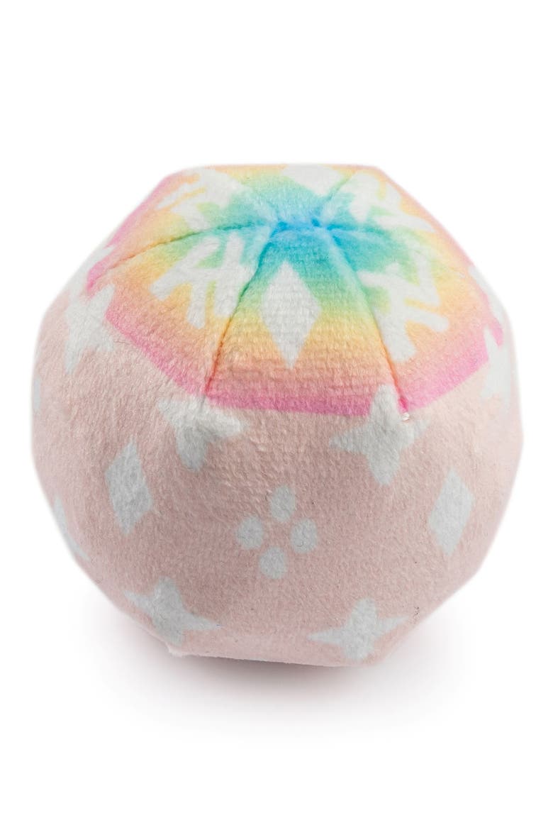 Kitty Monogram Ball, Alternate, color, WHITE MULTI